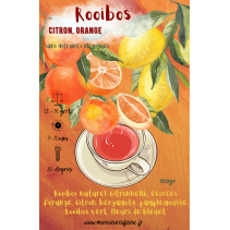 Rooibos citron, orange