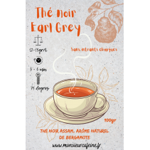 Thé noir earl grey