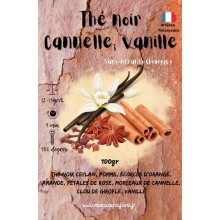 Thé noir cannelle, vanille