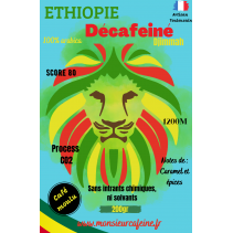 Café d'Ethiopie Décaféiné