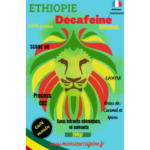 Café d'Ethiopie Décaféiné