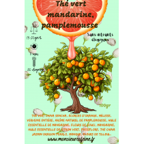 Thé vert mandarine,...