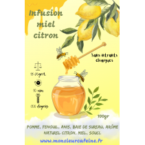 Infusion citron miel
